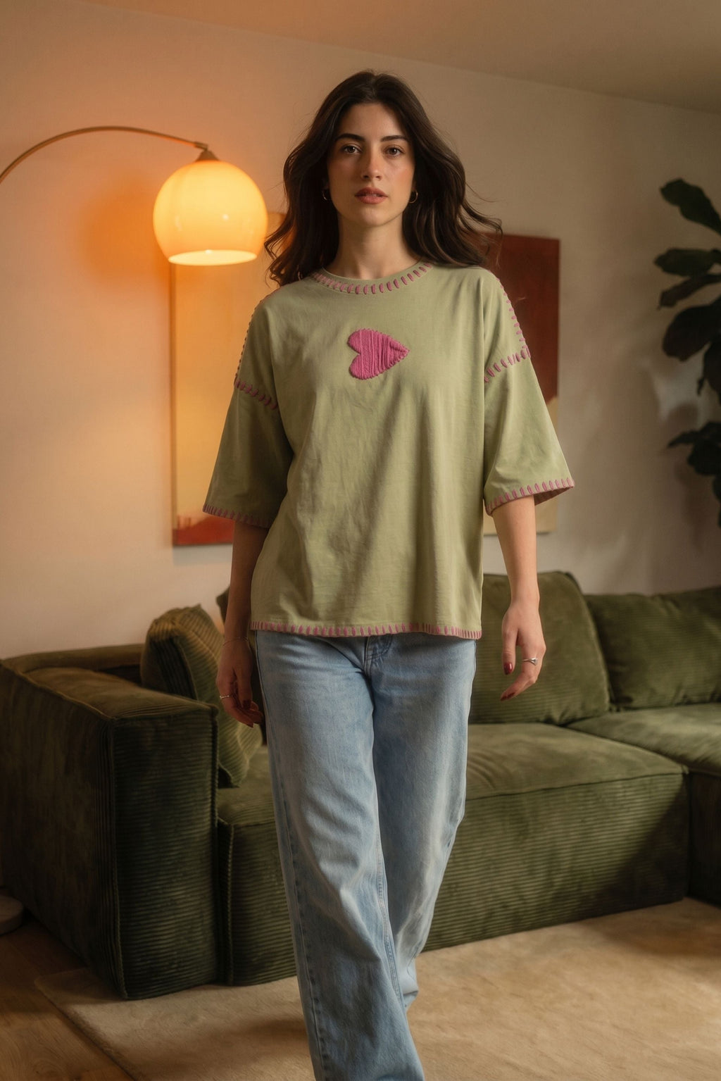 Matcha Heart Tee