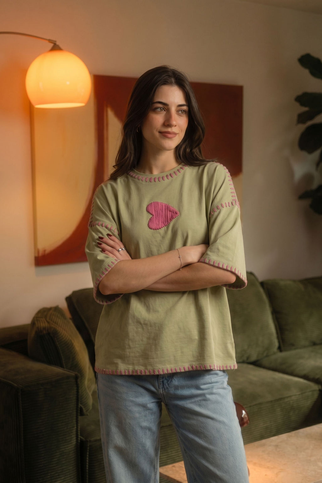 Matcha Heart Tee