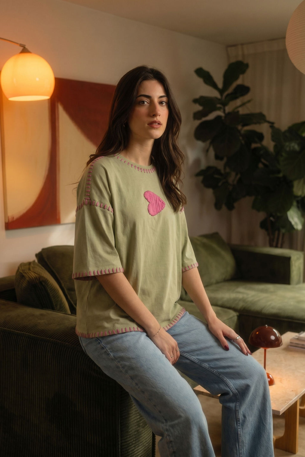 Matcha Heart Tee