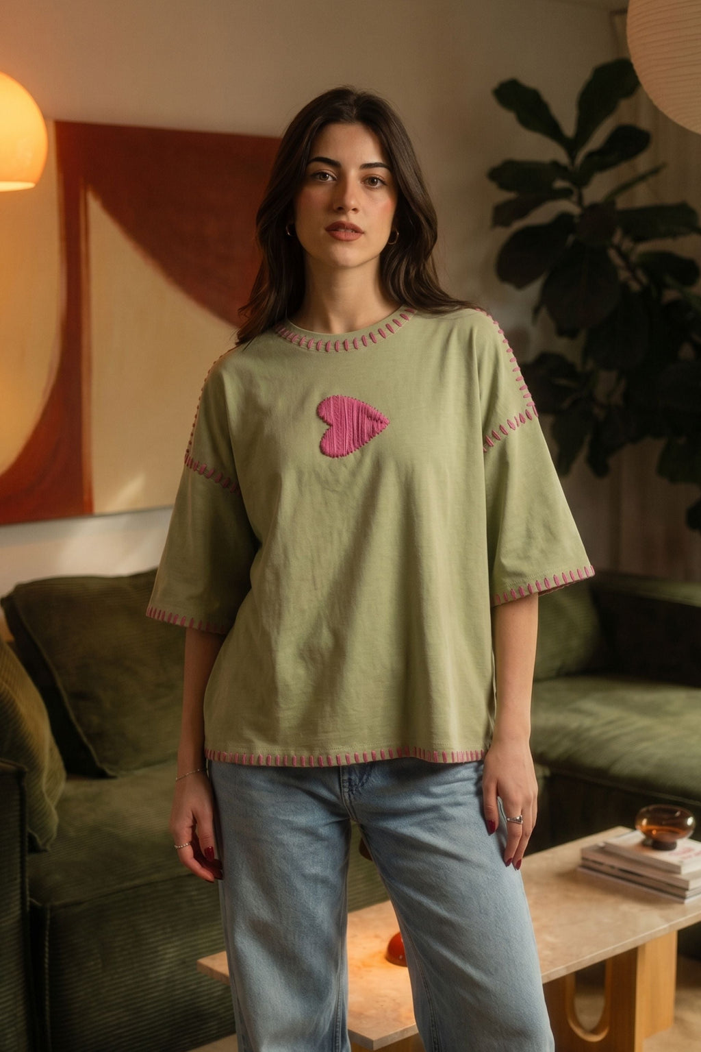 Matcha Heart Tee