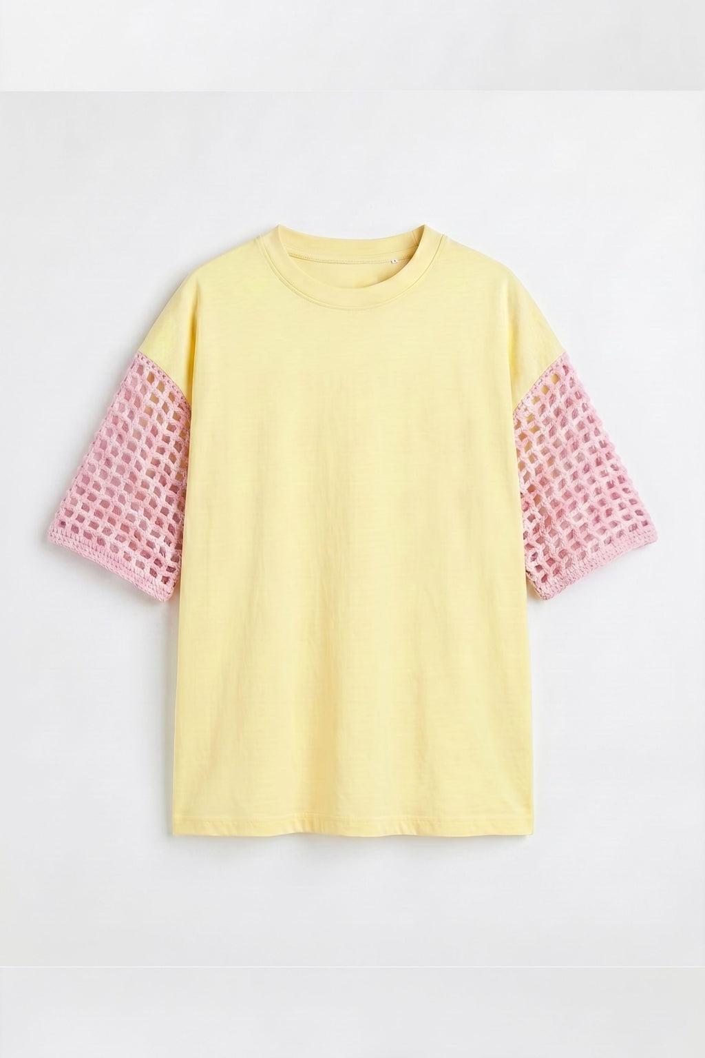 Lemonade Mesh Sleeve Tee
