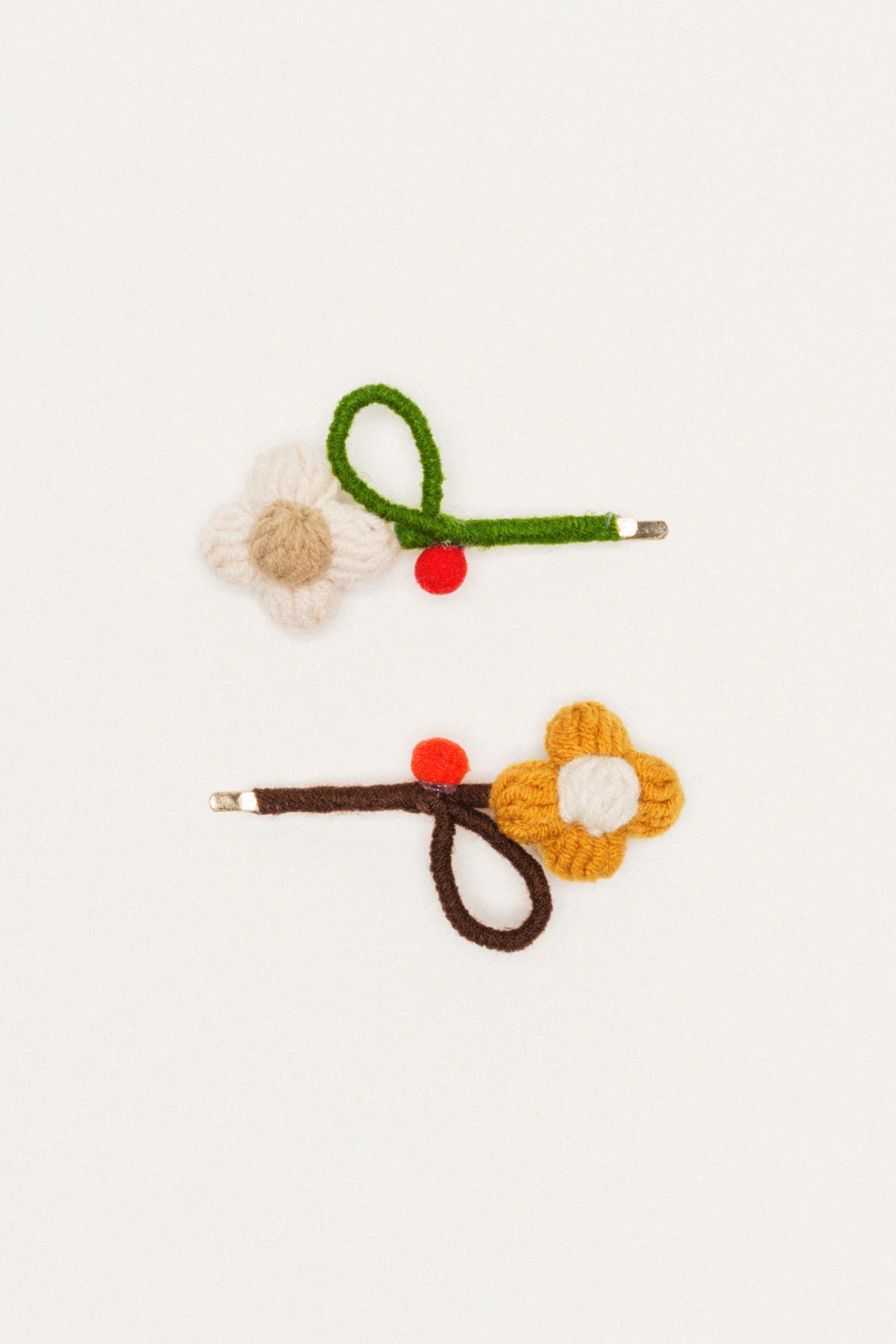 Playroom Bloom Loop Pins (Set of 2) 🍒🌸