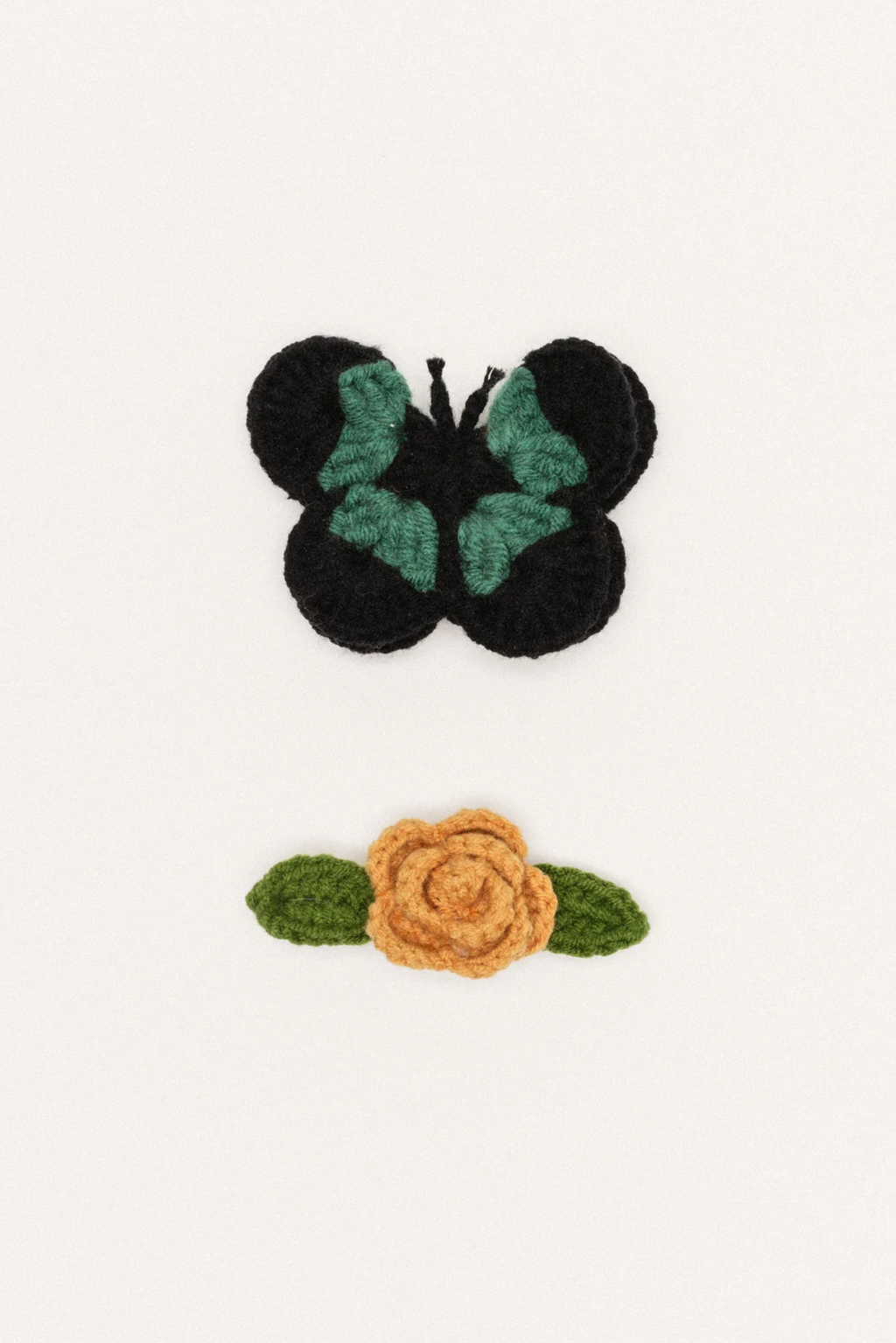 Playroom Midnight Bloom Pins (Set of 2) 🖤🌼