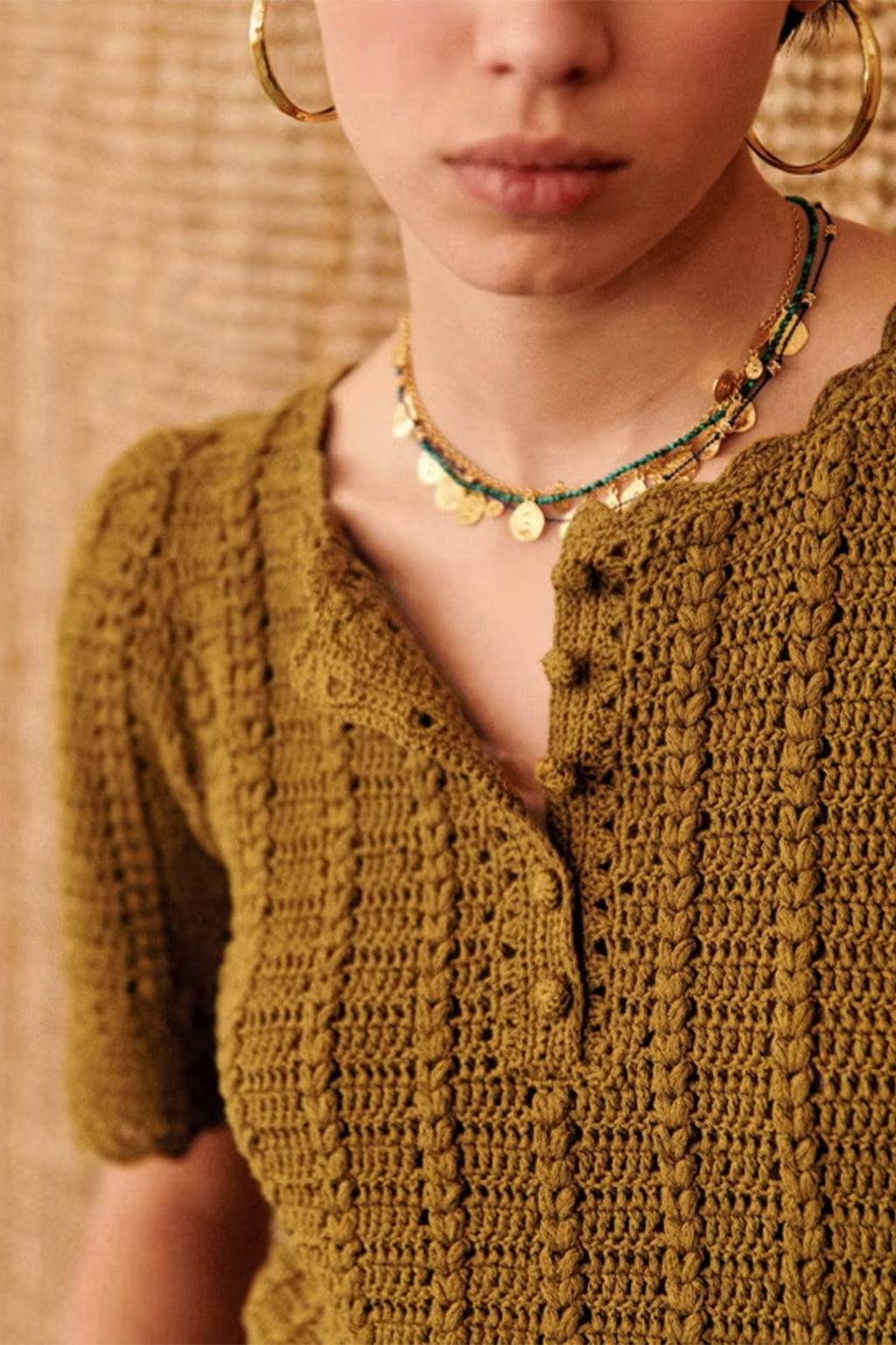 Boho Crochet Top