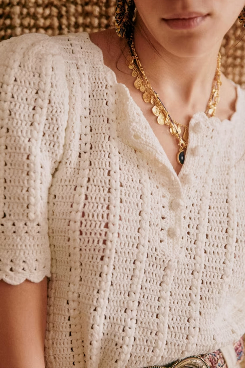 Boho Crochet Top