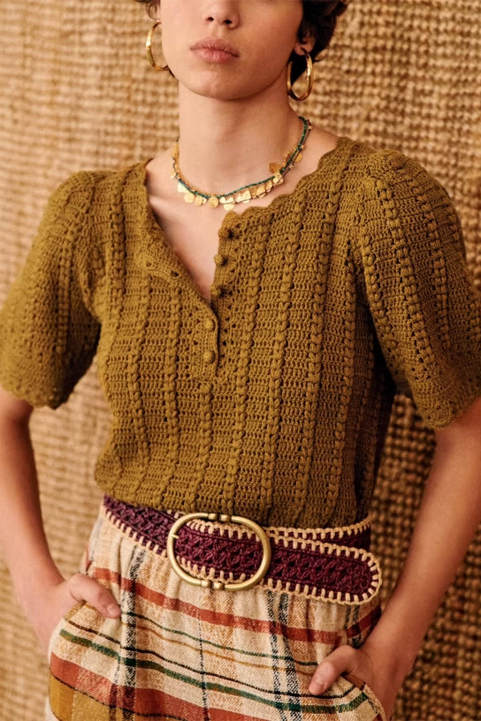Boho Crochet Top