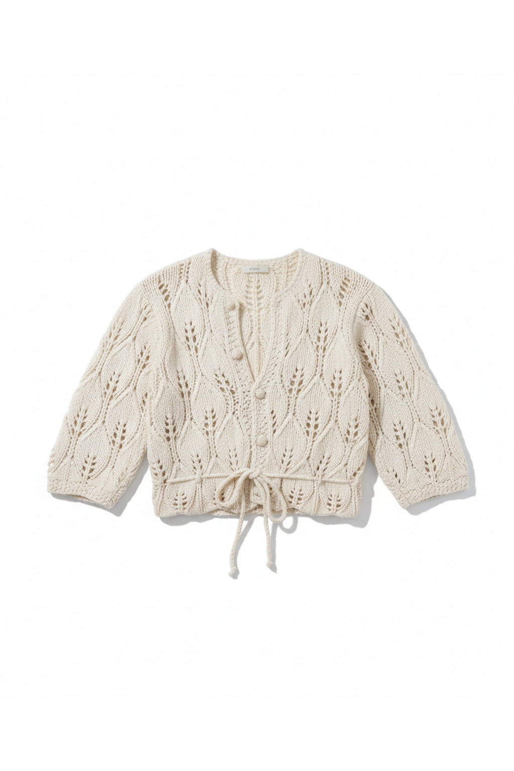 Lace Blossom Crochet Cardigan